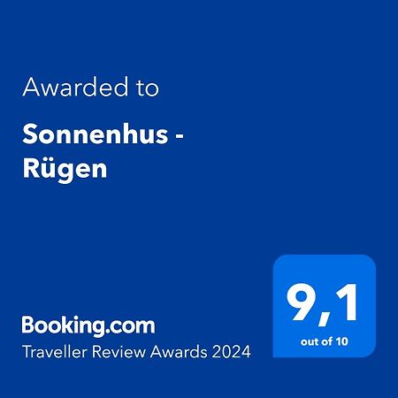 Sellin  Sonnenhus - Ruegen 아파트 외부 사진
